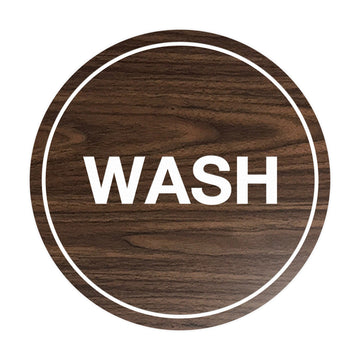 Signs ByLITA Circle Wash Sign